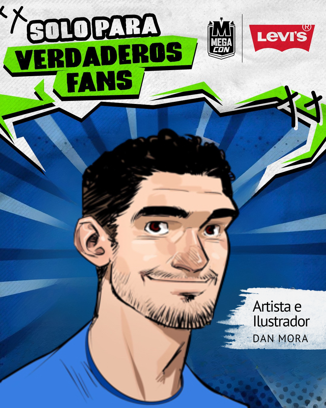 Chaqueta Levi’s x Superman by Dan Mora Edición Limitada MegaCon