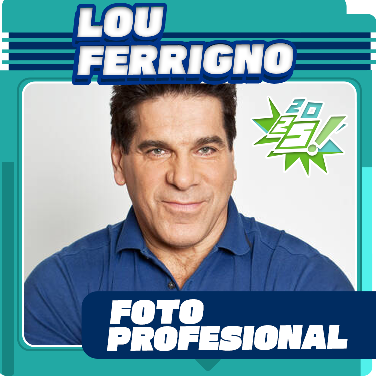 Lou Ferrigno - Foto Digital profesional (Photo Op)