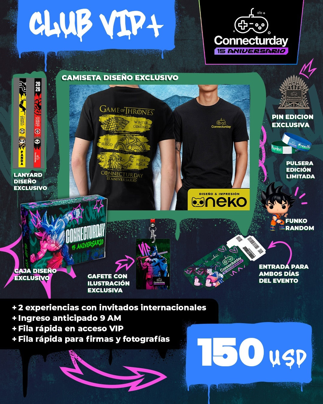 VIP PLUS en Costa Rica - Connecturday 2026