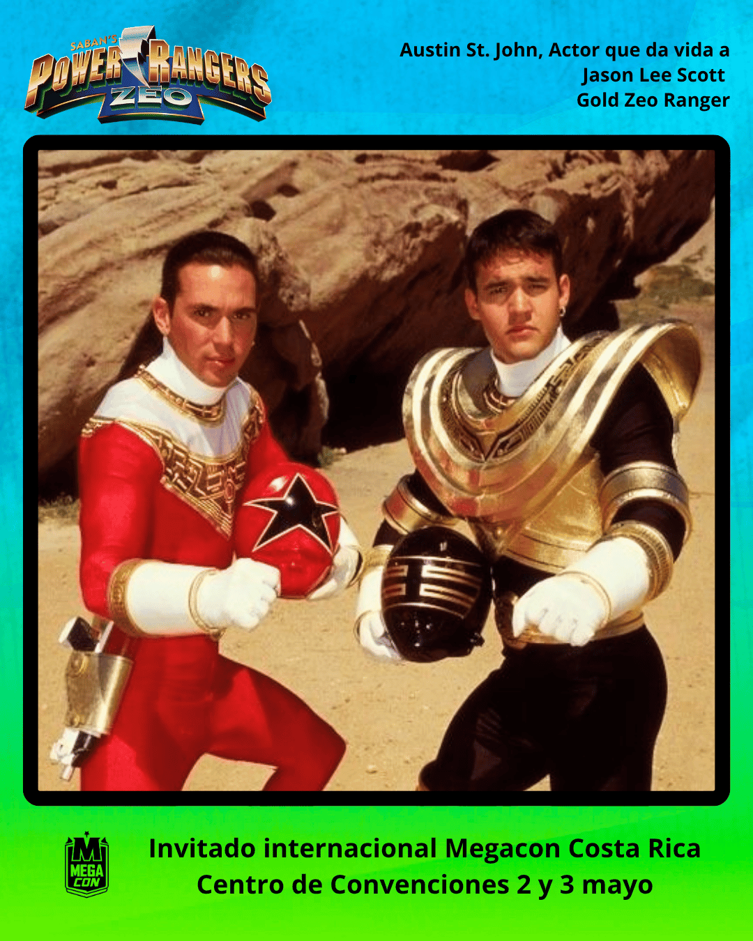 Austin St. John en Costa Rica