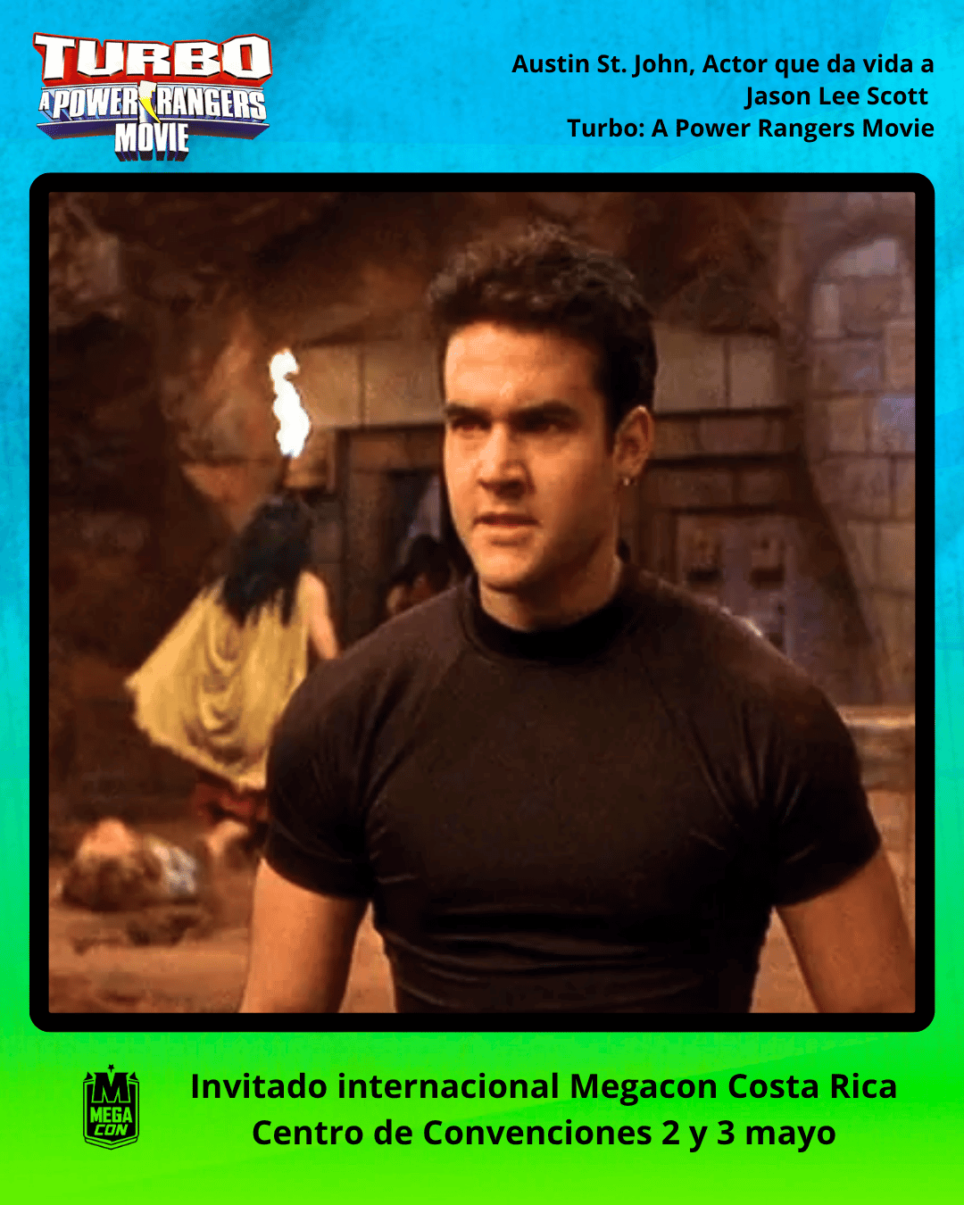 Austin St. John en Costa Rica