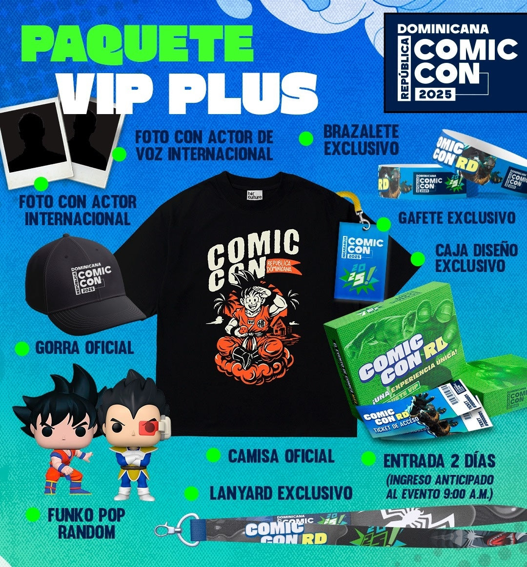 VIP PLUS Comic Con República Dominicana
