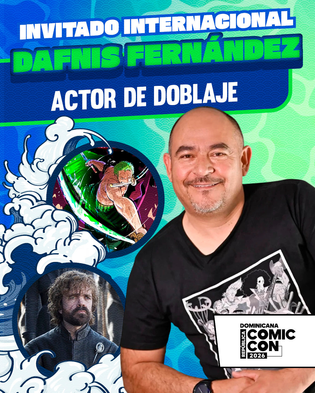 Dafnis Fernández en República Dominicana - Comic Con RD