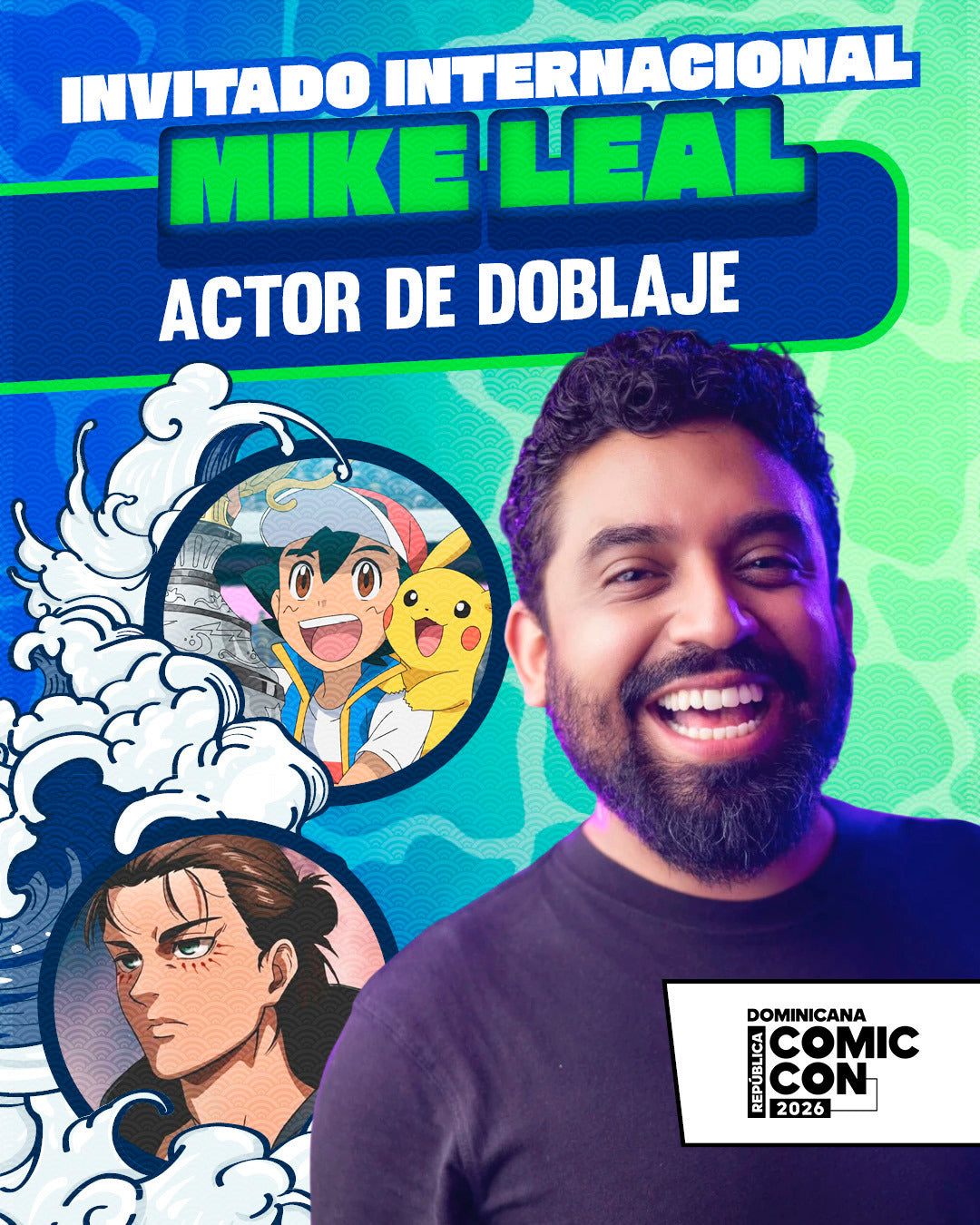 Mike Leal en República Dominicana - Comic Con RD