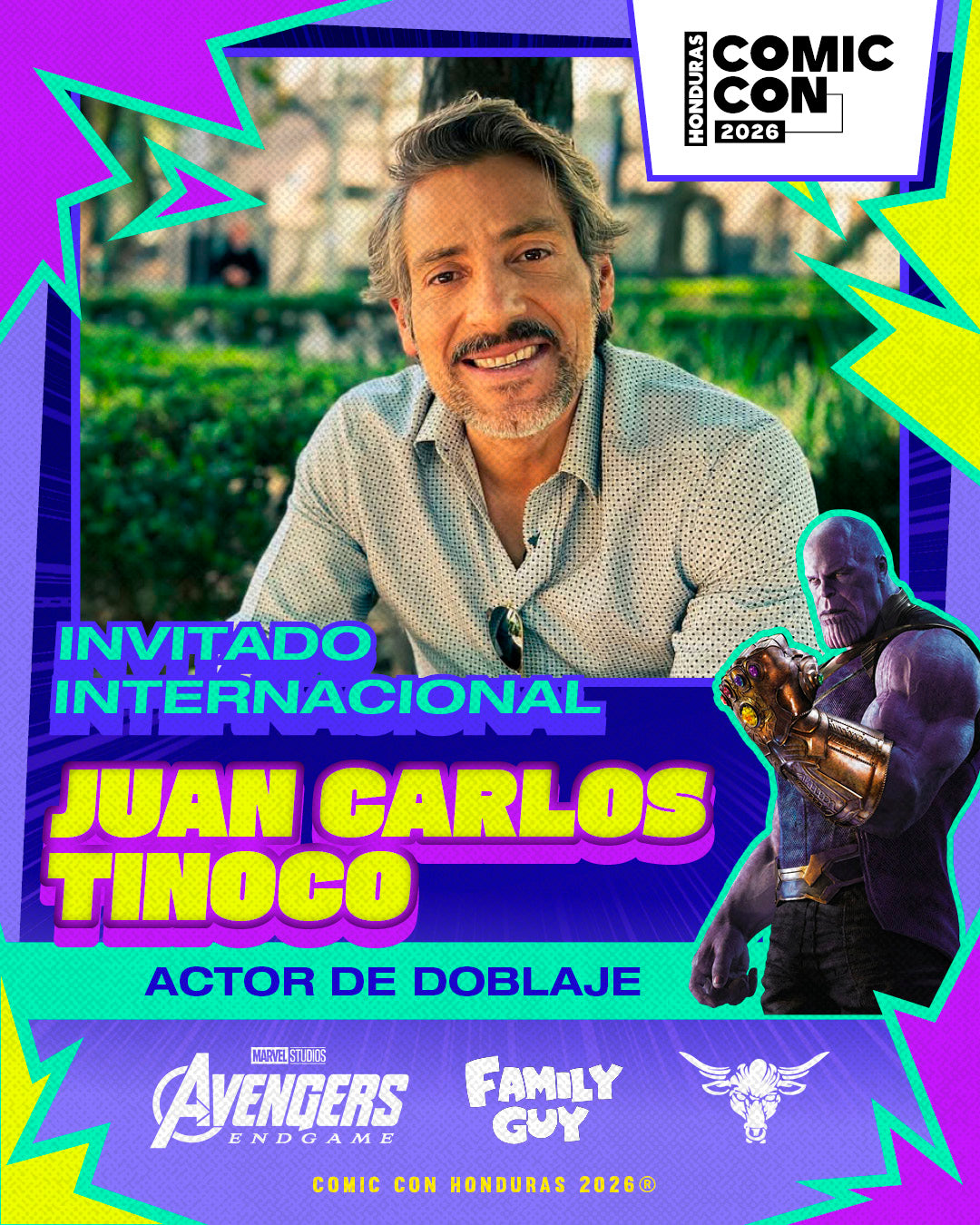Juan Carlos Tinoco en Honduras