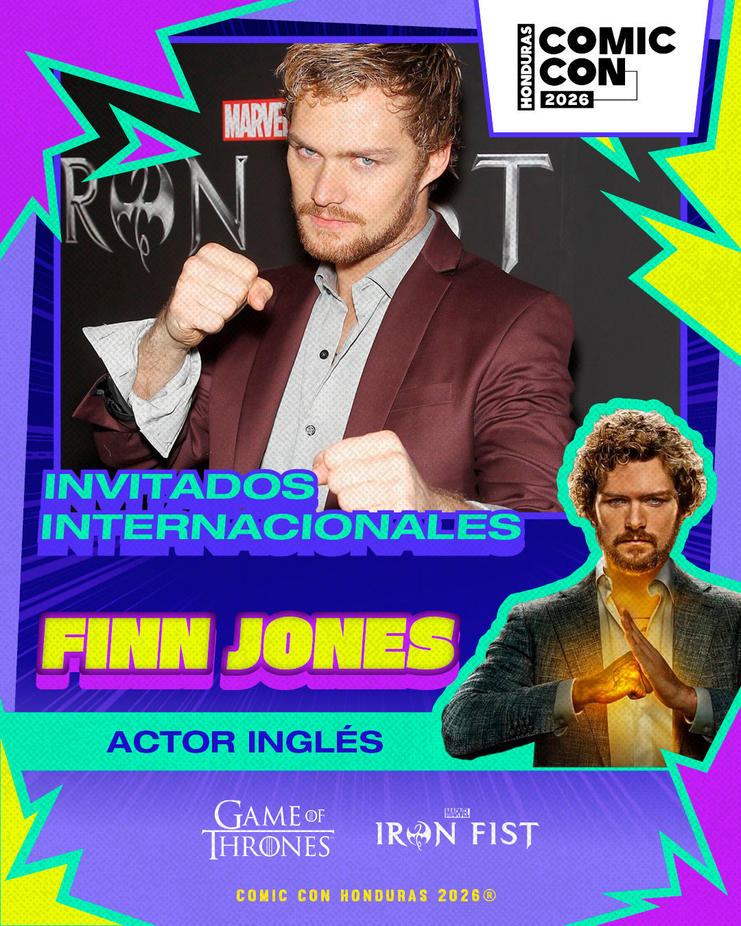 Finn Jones en Honduras