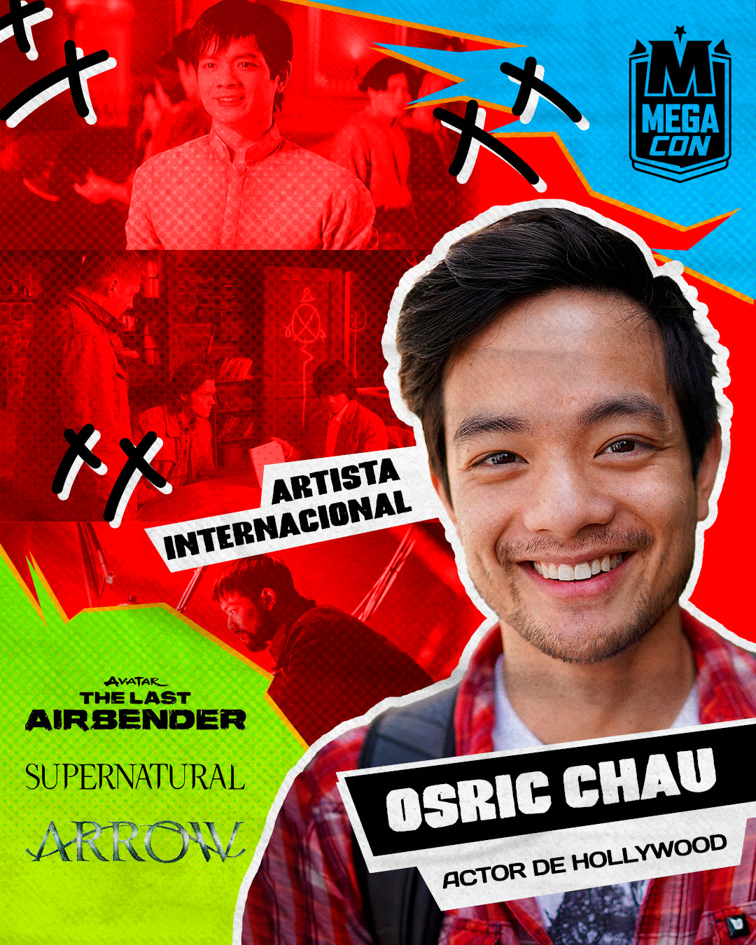 Osric Chau en Costa Rica
