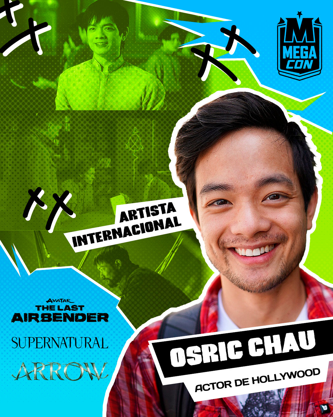 Osric Chau en Costa Rica