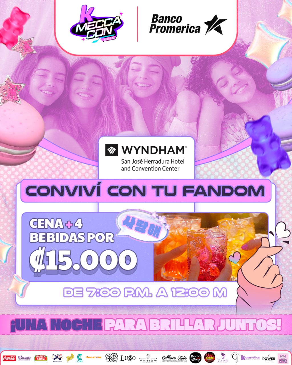 🌙 Experiencia Pijamada K-Pop – Noche Exclusiva de Kmecca Con 2025